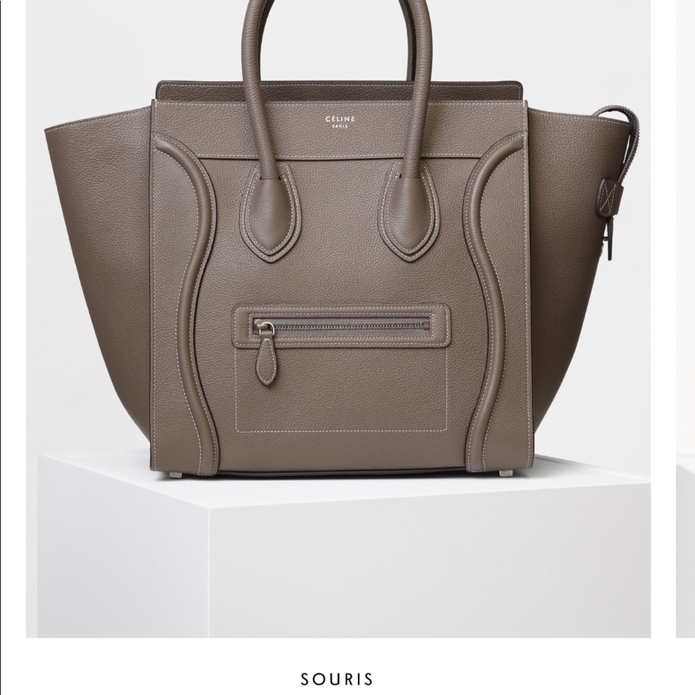 CELINE AUTHENTIC micro luggage bag